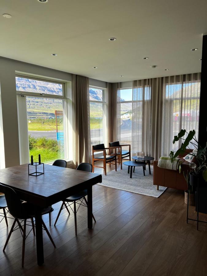 赛季斯菲尔泽公寓酒店 Seyðisfjörður 外观 照片